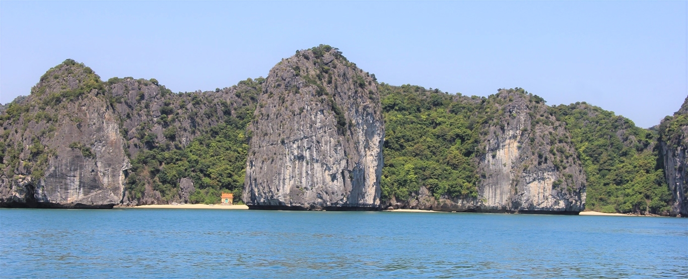 Temple sur la plage